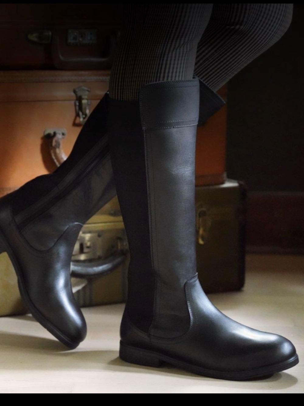 Xena Nova 2.0 Leather Steel Toe Work Riding Boots 8
